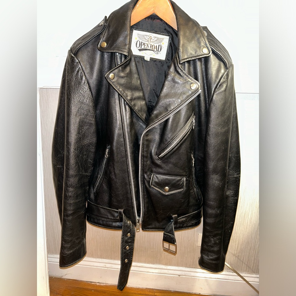 Genuine Black Leather jacket